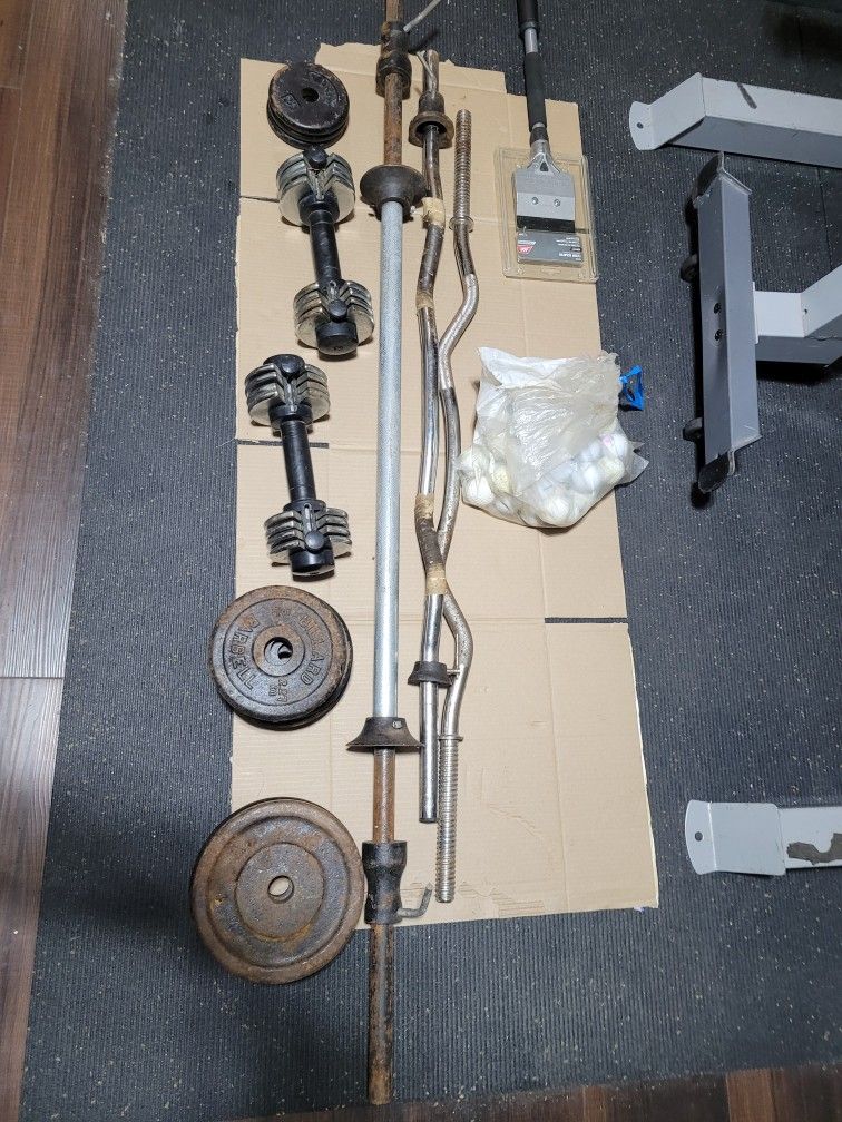 Weights Plates Bars 60 Cents Per Pound