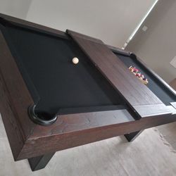 Pool Table Can Install  New Billiard Tables ( Dining Top Available) 