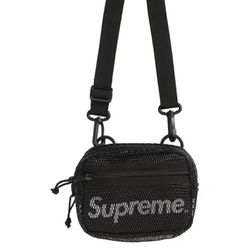 Supreme Bag Small Shoulder Black Mesh Utility SS20 (SS20B9) Black SEALED