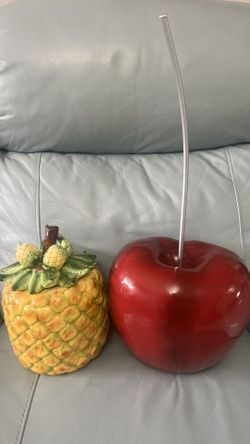 Ceramic Fruit Decorations