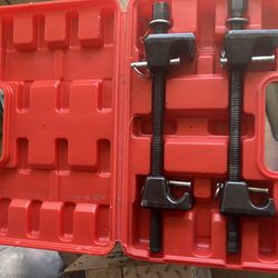 Spring compressor set