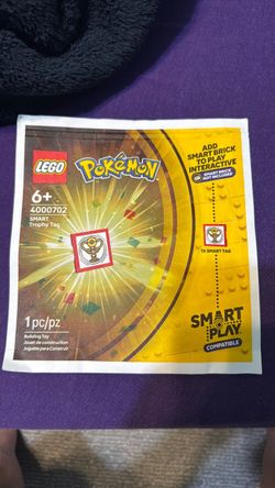 Pokemon Lego Trophy Sealed Smart Tag Only
