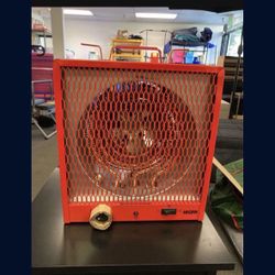 New 240V Fan-Forced Industrial Space Heater 5600W, heats Up to 600 ft?. with Fan Only Function, 6ft Cord