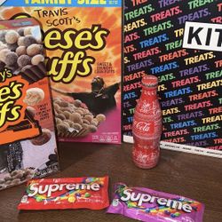Supreme Skittles, Kith Coke, Cereal Boxs