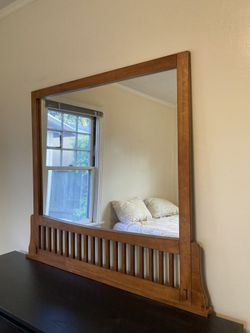 Gorgeous Oversized Craftsman Style Mirror