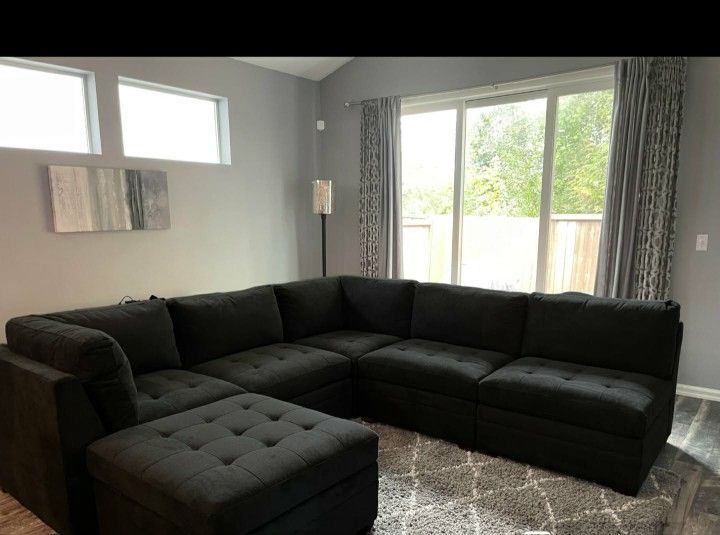 Modular Sectional Couch Sofa With Storage Ottoman Thomasville