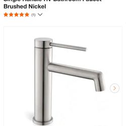 Single Hole Bathroom Faucets/Phiestina