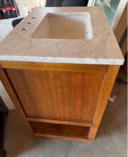 Bathroom vanity cabinet sink