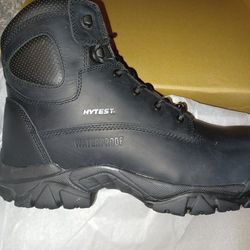 New Hytest Steal Toe Boots 11 W