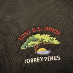 Cutter & Buck 1/4 Zip Pullover Torrey Pines 121st US Open Mens Size 