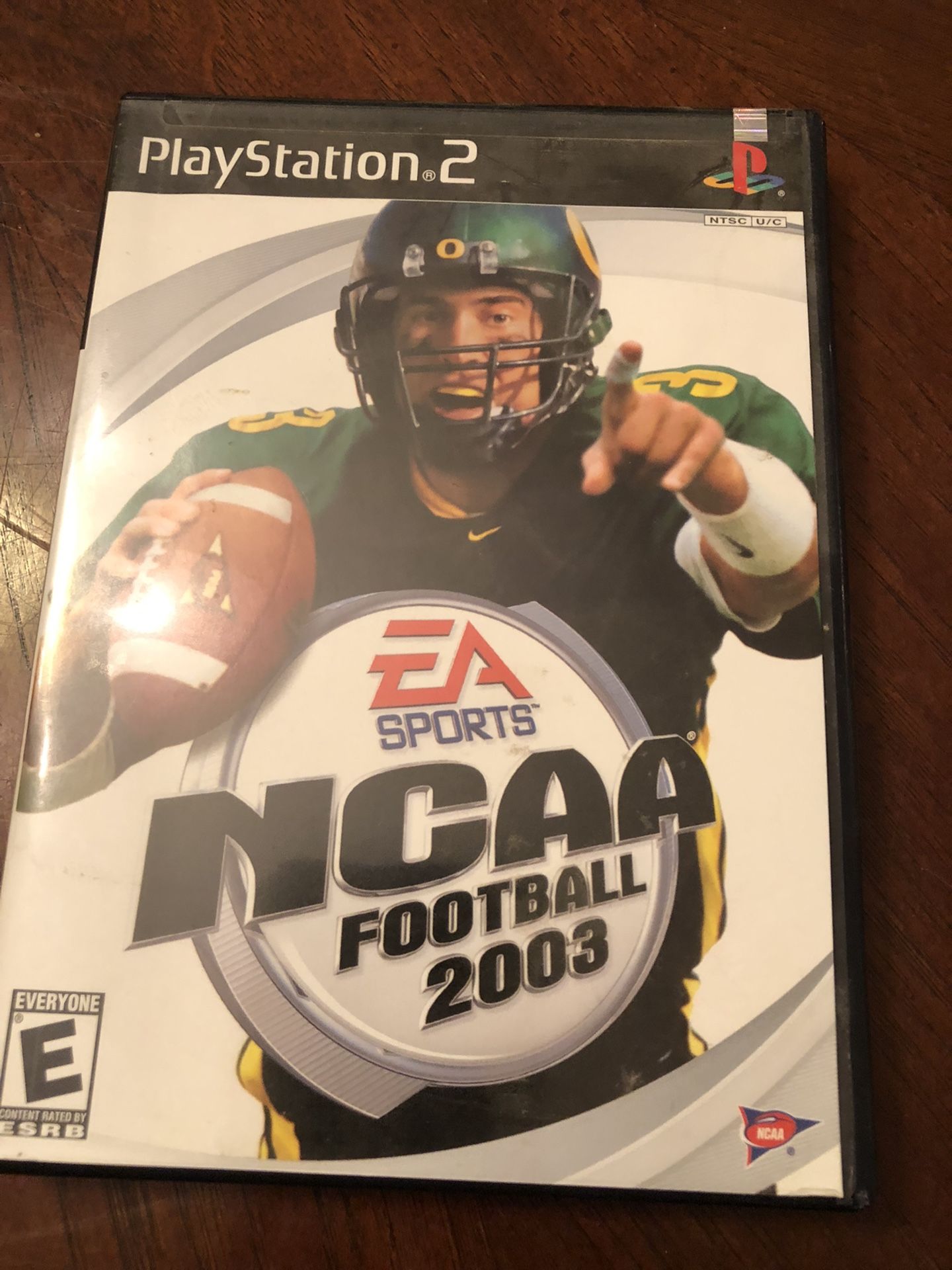 PLAYSTATION 2 NCAA Football 2003 with original book