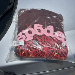 Sp5der Web Hoodie ‘Brown’
