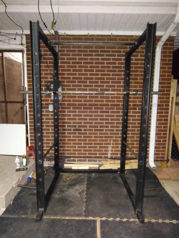 Power rack workout equipment