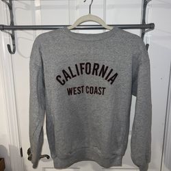 California Grey Crewneck Sweatshirt