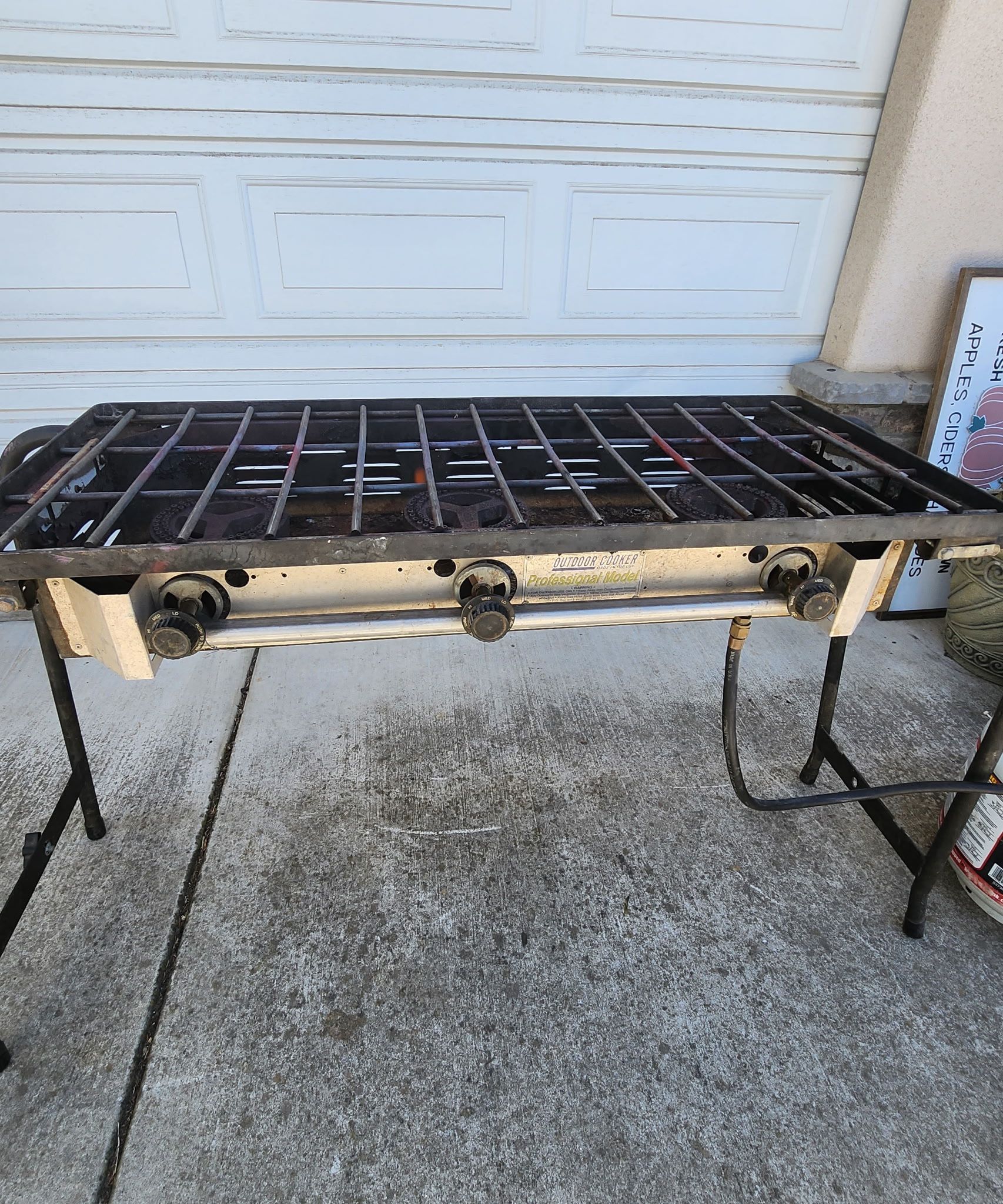 Outdoor 3 Burner Cooker