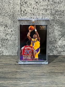 Kobe Bryant Fleer 1996-97 Rookie Card #203 RC Los Angeles Lakers NBA Basketball