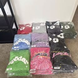spider and demin tears hoodies 