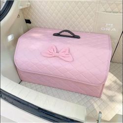 Cute & Practical Car Trunk Storage Box - 15"x12"x11"
