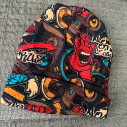💥 Graffiti Art Bright Multicolored Urban Flip Knit Beanie