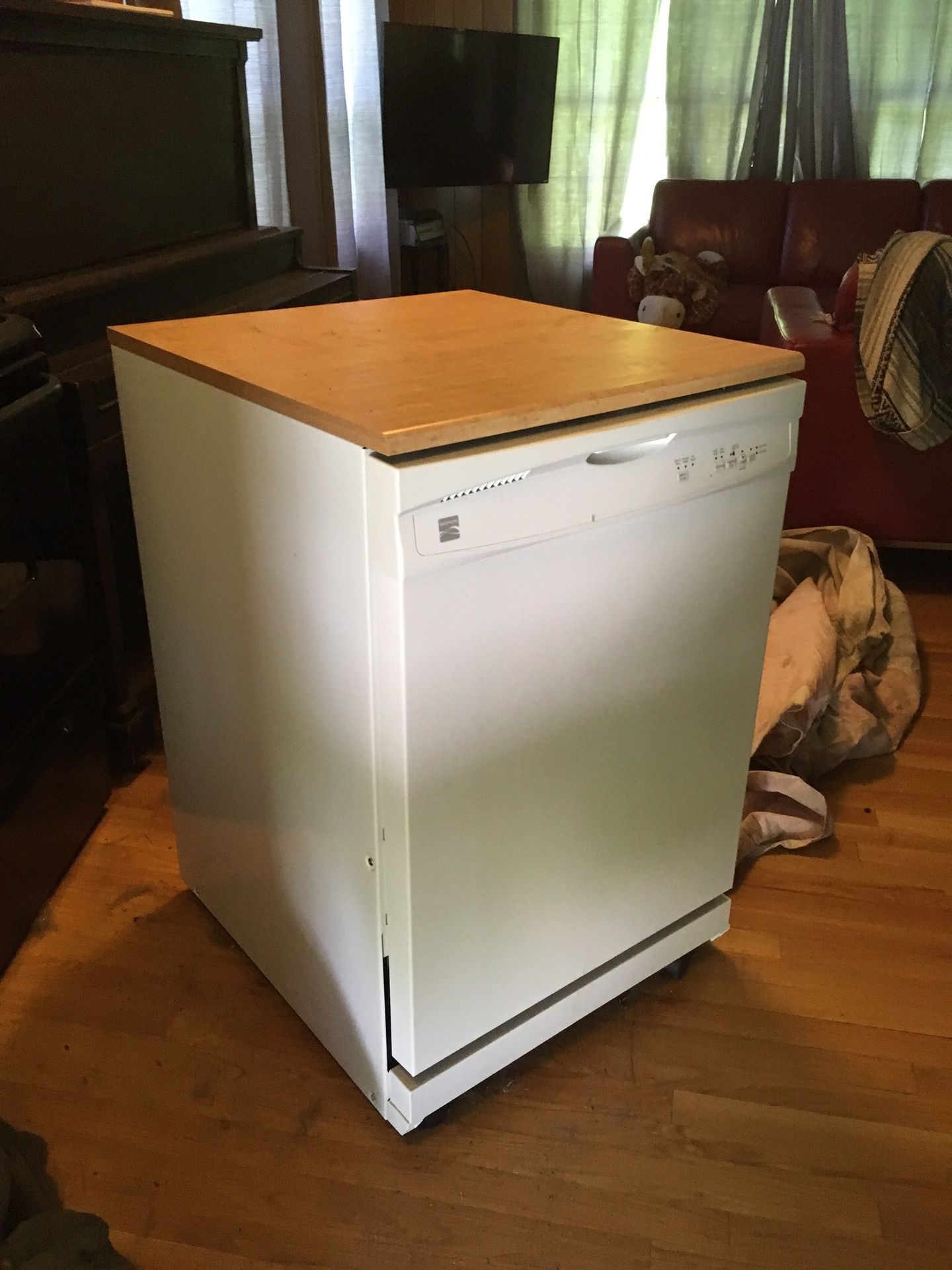 Portable 24” new Kenmore dishwasher