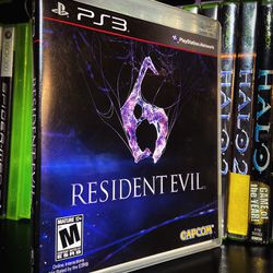 Resident Evil 6 - PLAYSTATION 3 PS3 