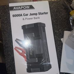 Avapow 6000A Car Battery Jump Starter for Sale in Houston, TX - OfferUp