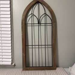Wooden Arch Wall Decor 