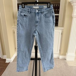 PacSun Mom Jean Light Medium Wash High Rise