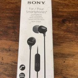 Sony Wired Headphones With Mic 