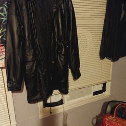 Ladies Leather Coat