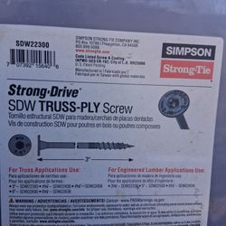 SDW TRUSS PLY Screws