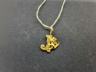 Pendant - Yellow Gold 10k (.417) 1.1 grams