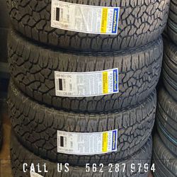235/75r15 goodyear trailrunner all terrain NEW Set of Tires installed and balanced for FREE

