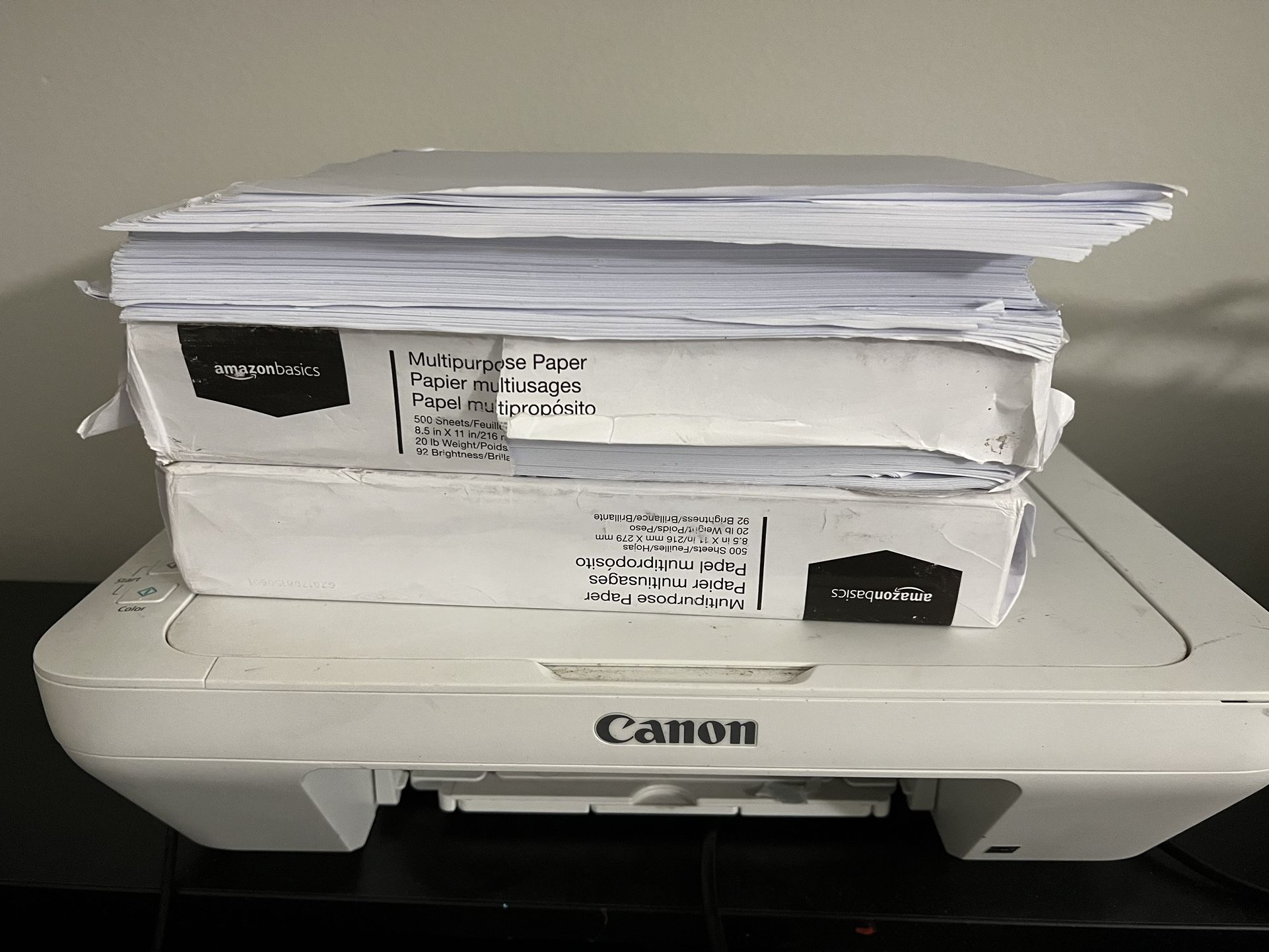Move out sale: printer & paper bundle all together for &10