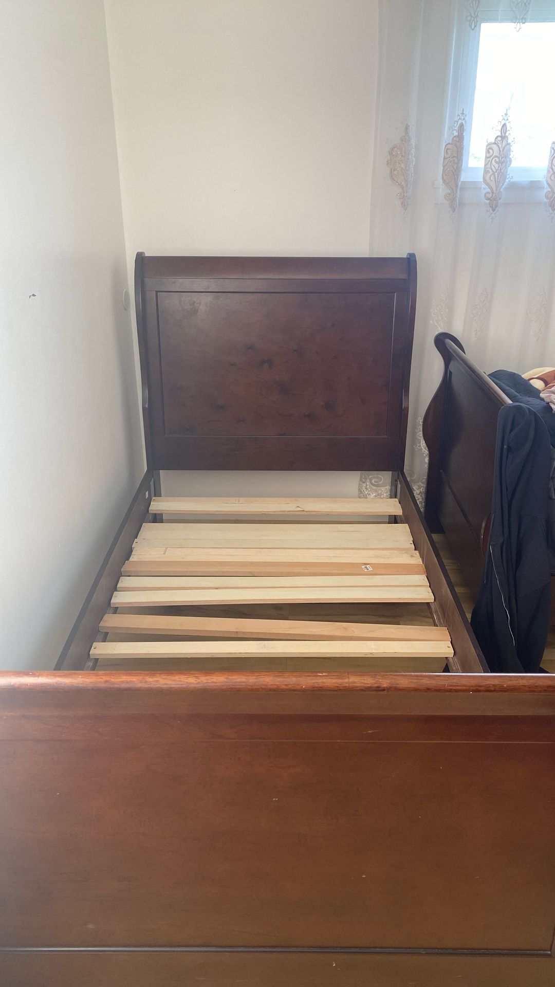 Brown Twin Size Bed