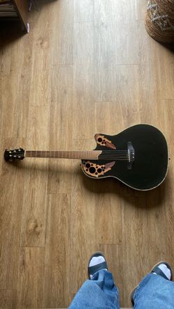 Ovation electric guitar