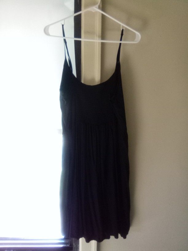 Old Navy Black Cotton Sundress