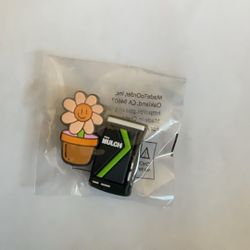 2025 Lowe’s Reward Member Only Exclusive Crocs Jibbitz Shoe Charms -Mulch, Sunflower