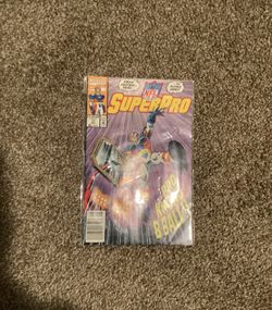 Rare NFL Superpro Comic Book