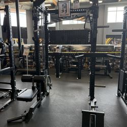 VESTA FITNESS 2in1 - Squat Rack Power Cage Functional Trainer with Smith Machine Option 