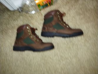 Kids Timberland Field Boots.