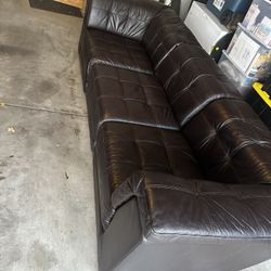 Modular Brown Couch 