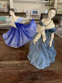 Vintage Royal Doulton figurines from England
