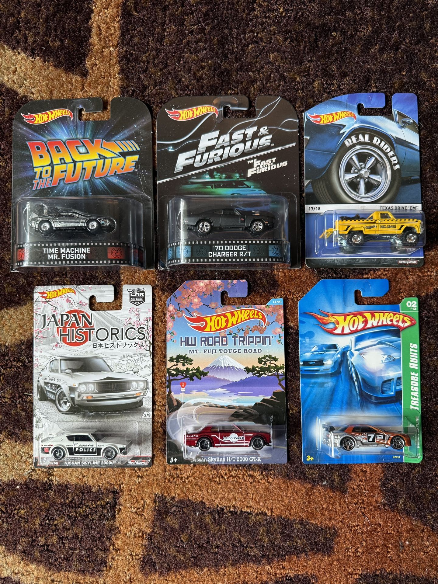 Hot Wheels Lot 30 of 30! Nissan Skyline Treasure Hunt, Back To The Future, and More! Selling My Collection!