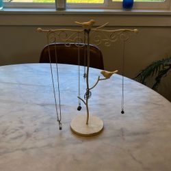 Necklace Tree And Necklaces