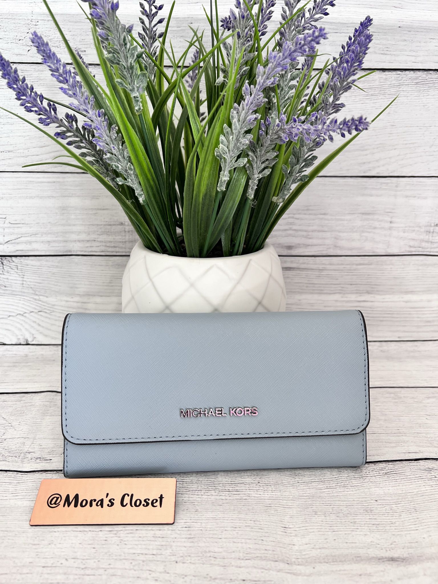 Michael Kors Blue Wallet