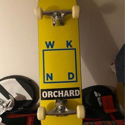 WKND logo board. 8.0 complete. lightly used