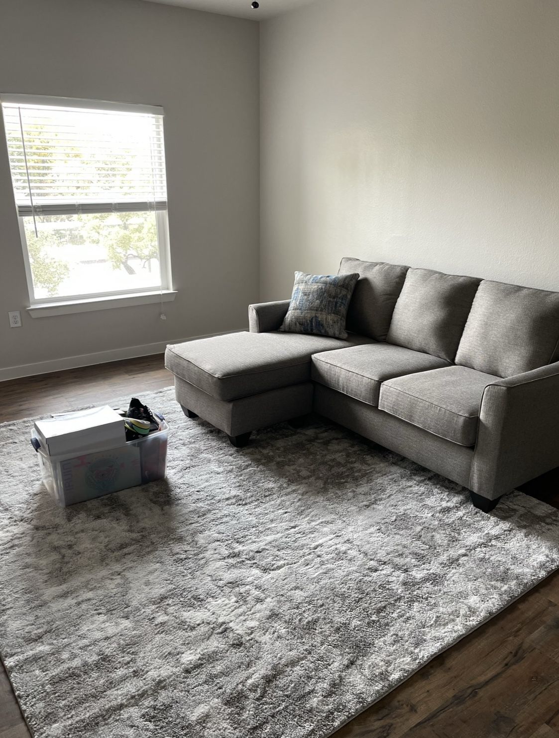 Rooms To Go Grey Sofa