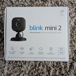 Unsealed Brand New Blink Mini 2