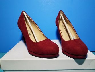 Heel cherry red #7